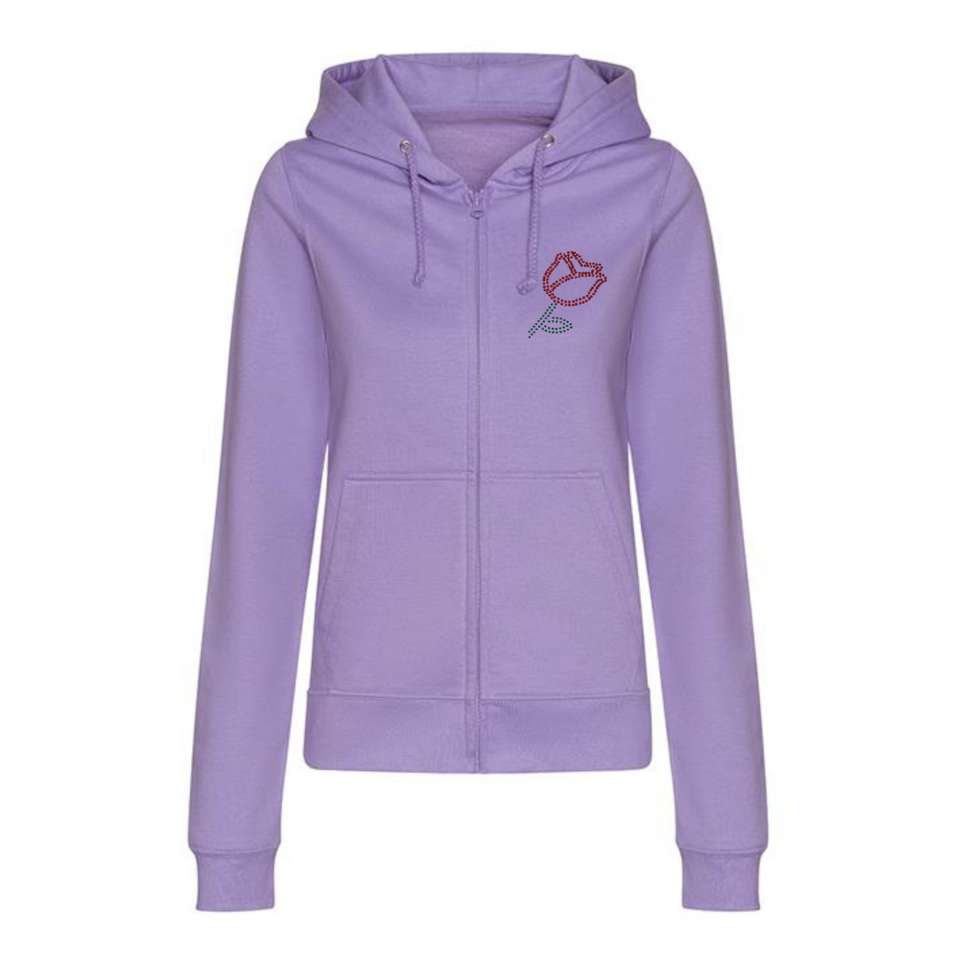 Beauty and the Beast Double design Zipped Hoodie adult