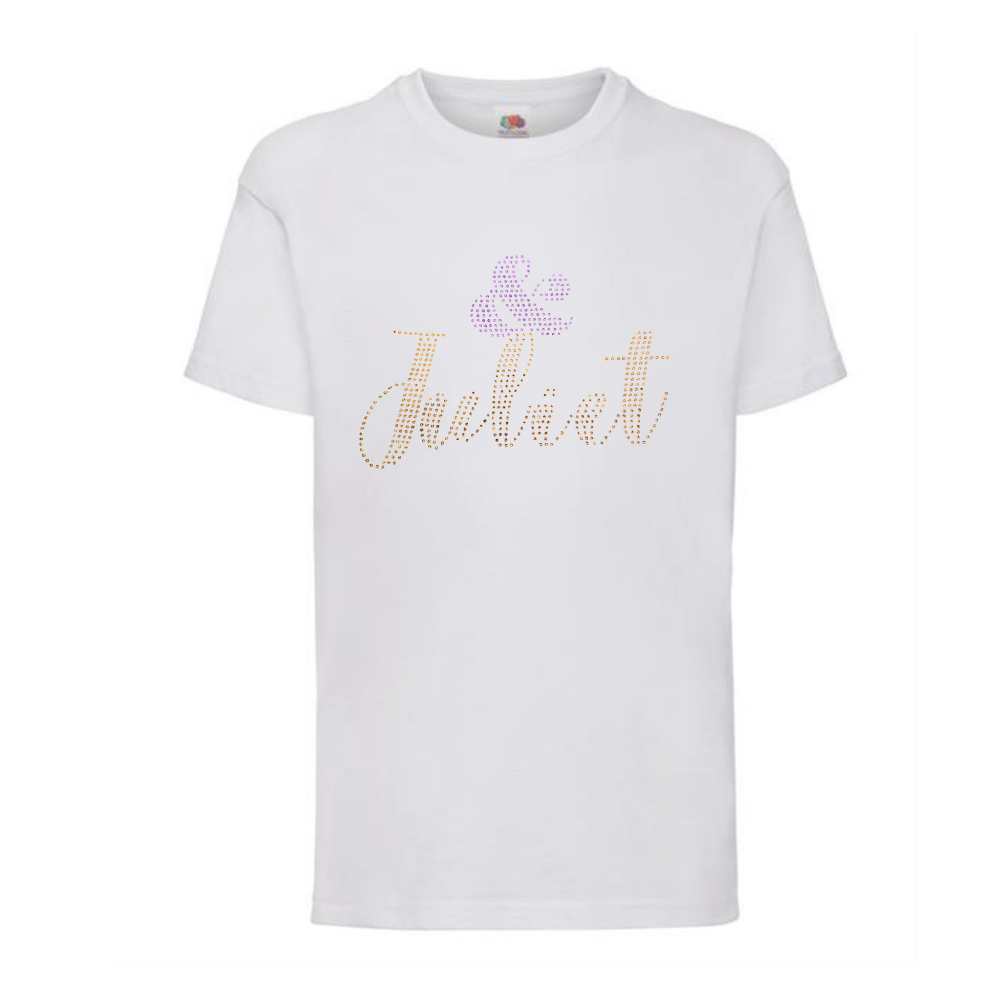 &Juliet musical theatre theatre T shirt with sparkly detail
