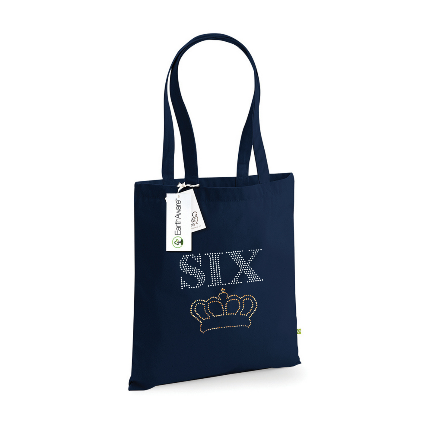 Six Musical Cotton Tote Bag
