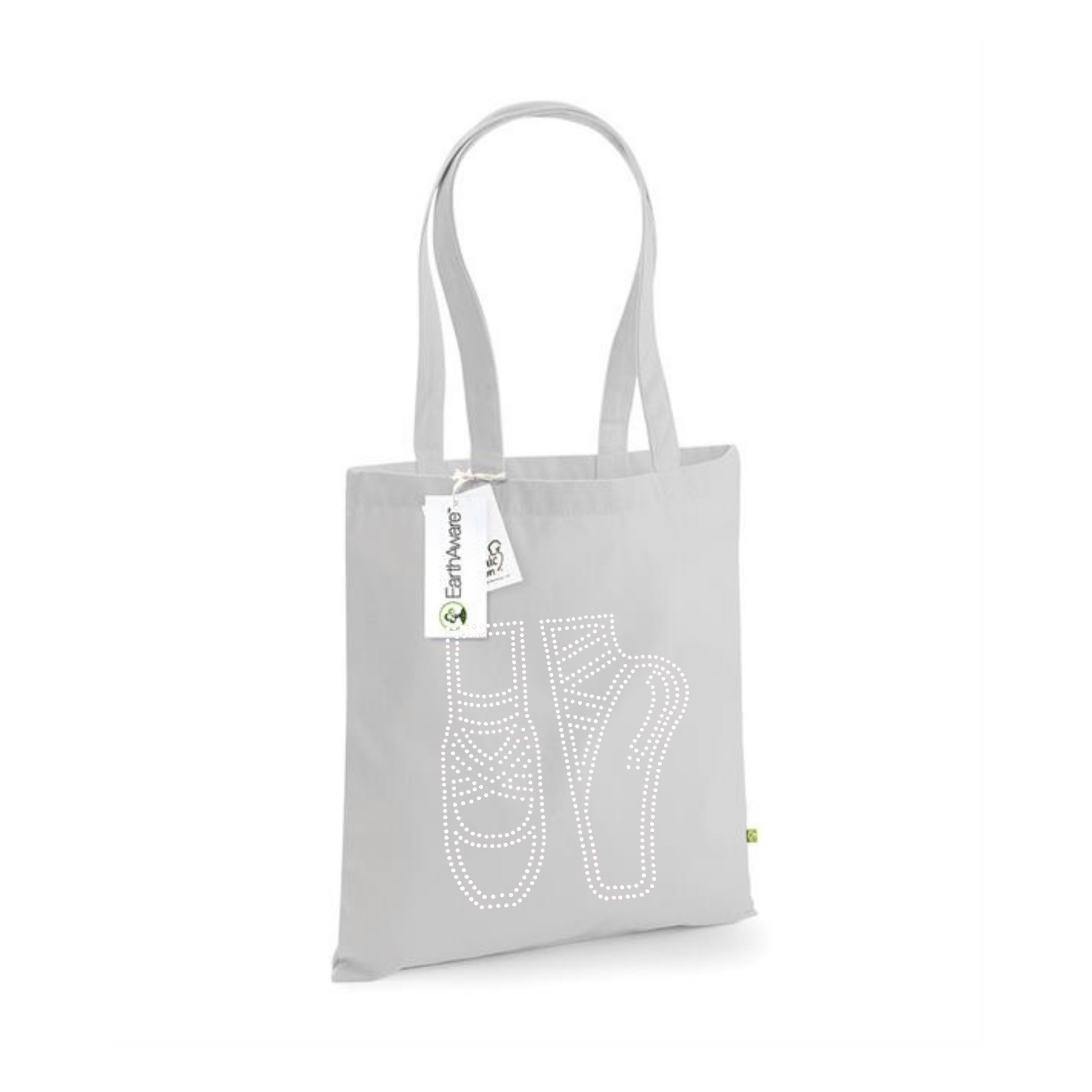 Ballet canvas cotton Tote Bag