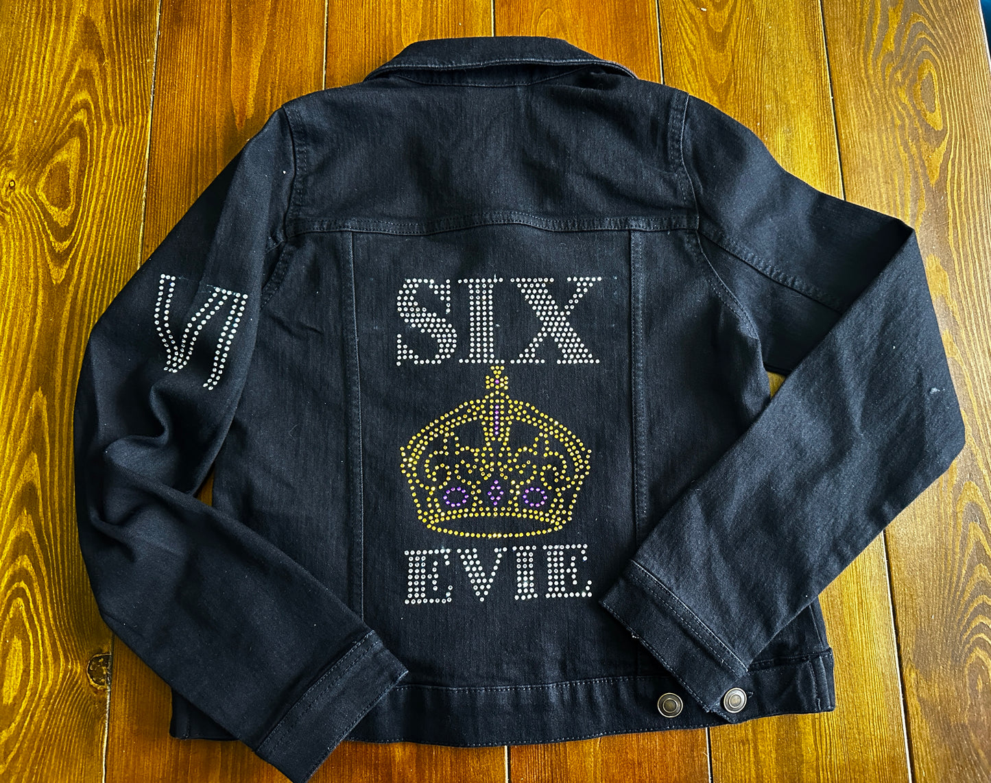 Six the musical denim jacket