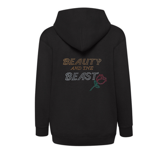 Beauty and the Beast Children's Zipped Hoodie