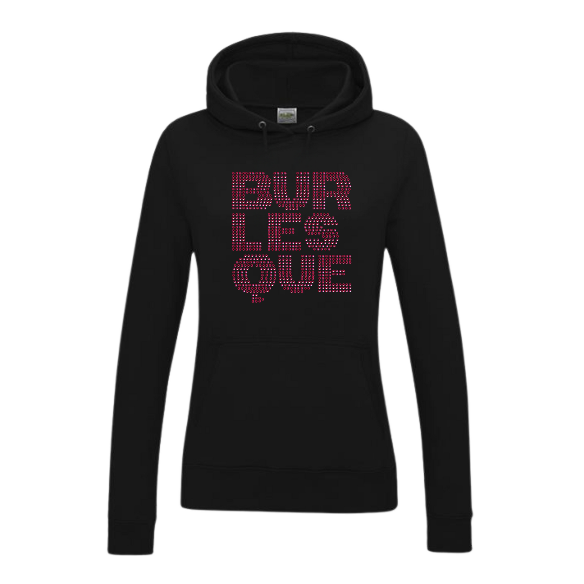 Burlesque Musical hoodie with logo, hoodies for women