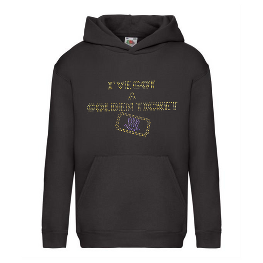 Charlie and the Chocolate Factory the musical Children's Pullover Hoodie