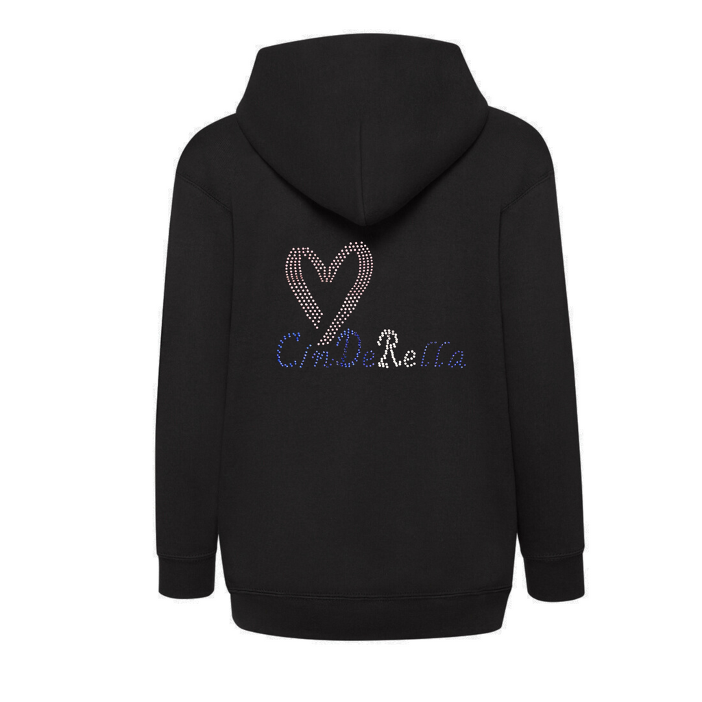 Bad Cinderella Children's Zipped Hoodie