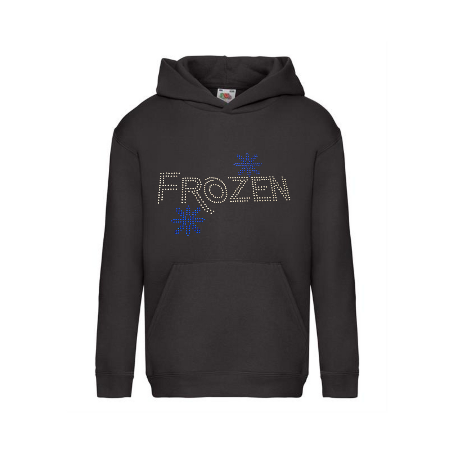 Frozen musical bling snowflake Children's pullover Hoodie