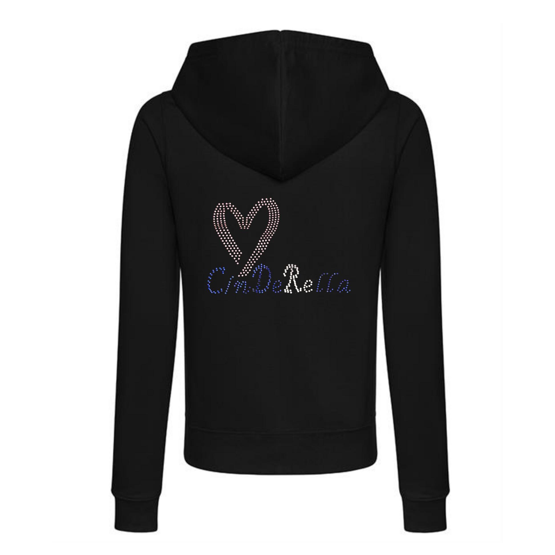 Bad Cinderella Zipped Hoodie adult