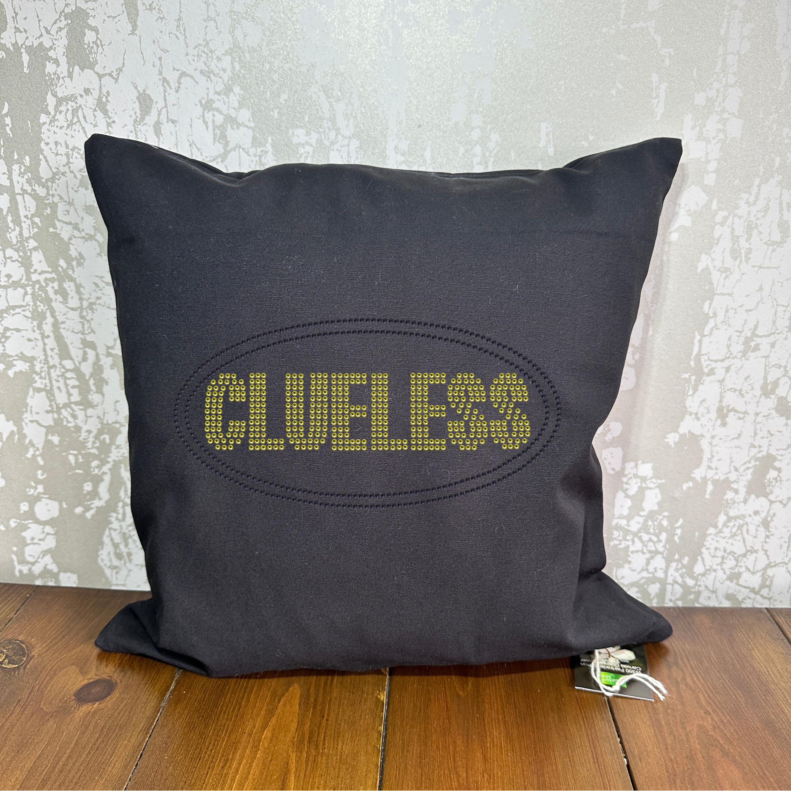 Clueless the musical design, cotton cushion cover