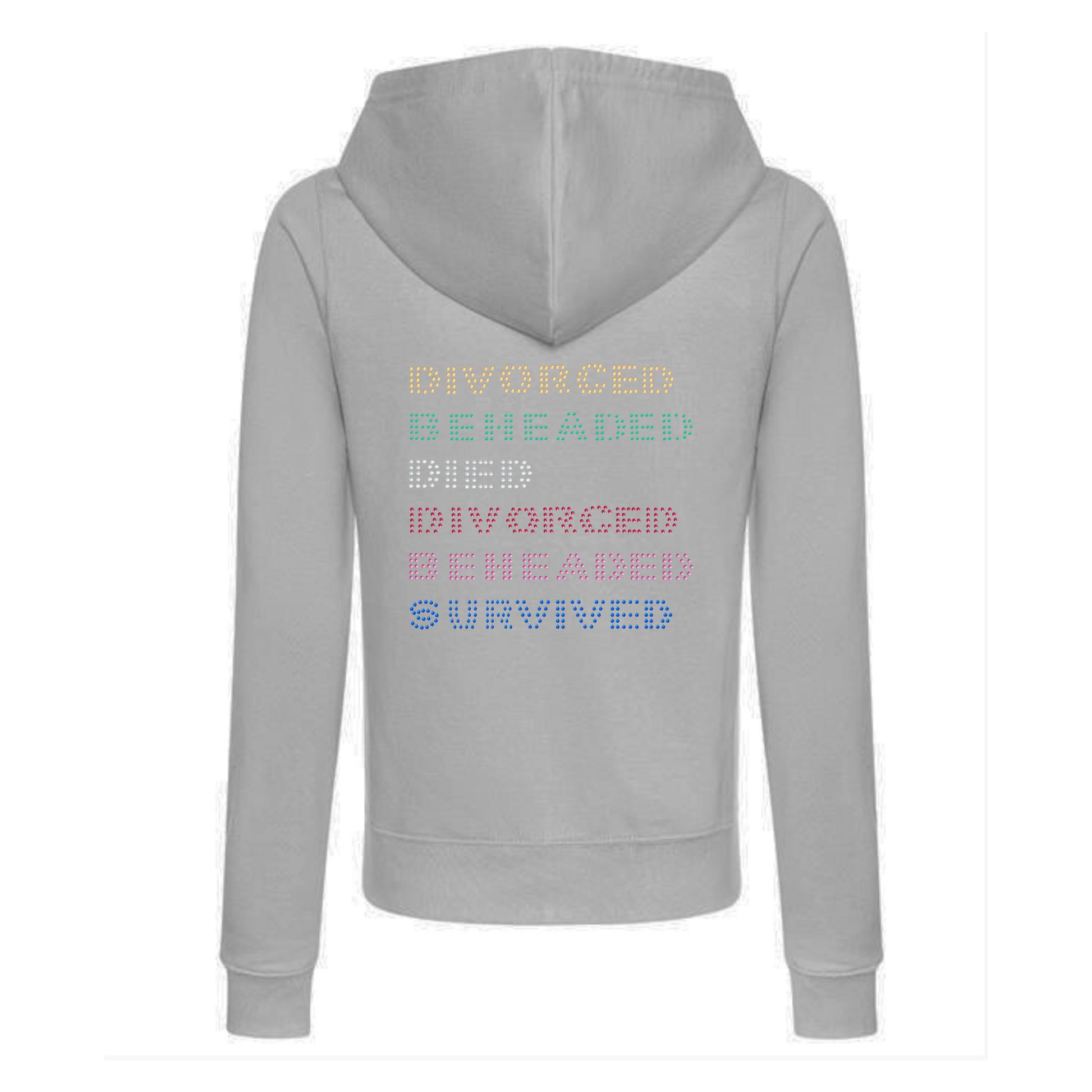 Six Divorced Beheaded Survived Zipped Hoodie adult