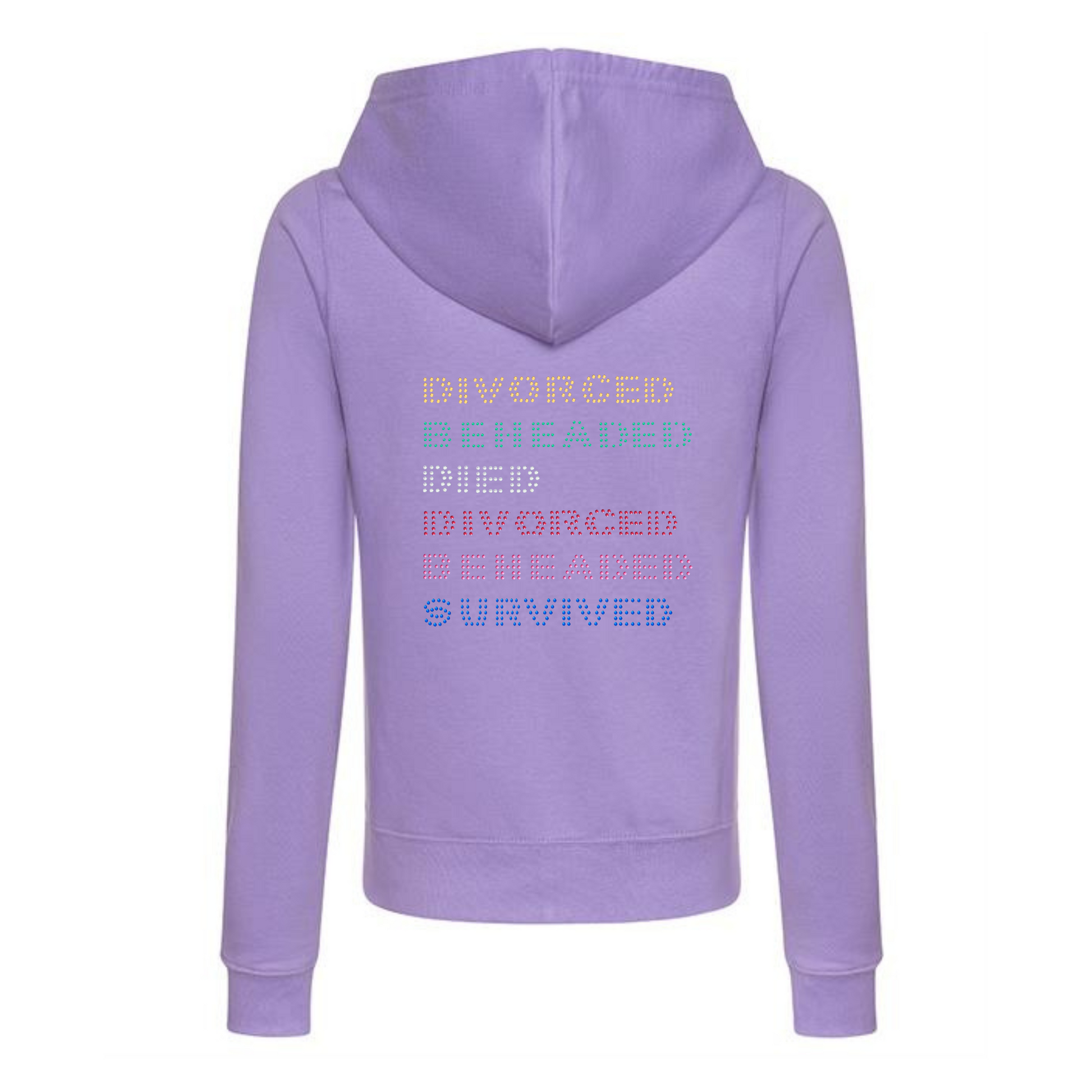 Six Divorced Beheaded Survived Zipped Hoodie adult