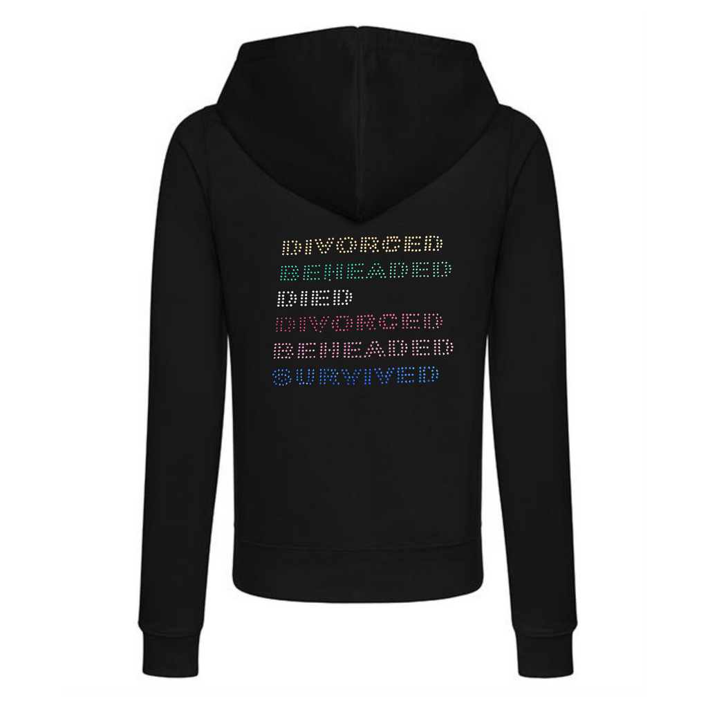 Six Divorced Beheaded Survived Zipped Hoodie adult