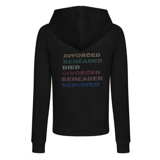 Six Divorced Beheaded Survived Zipped Hoodie adult
