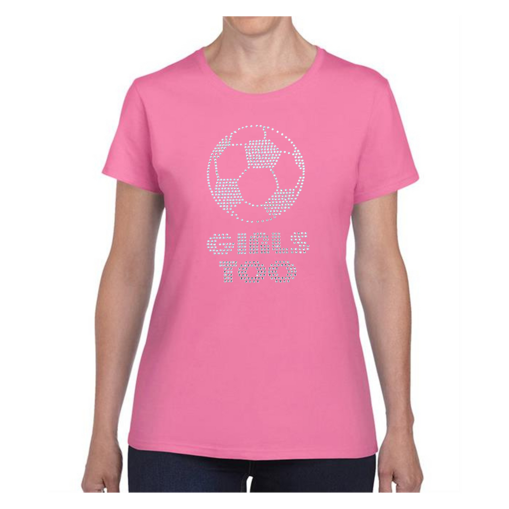 Girls Too Adult T shirt
