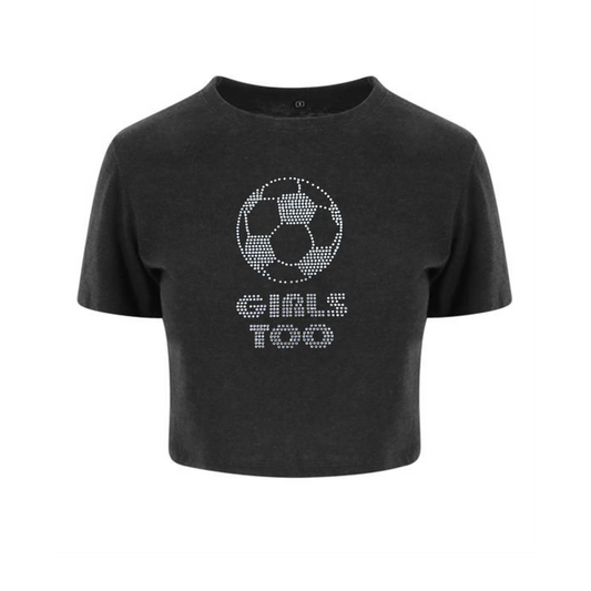 Girls Too Crop T-shirt