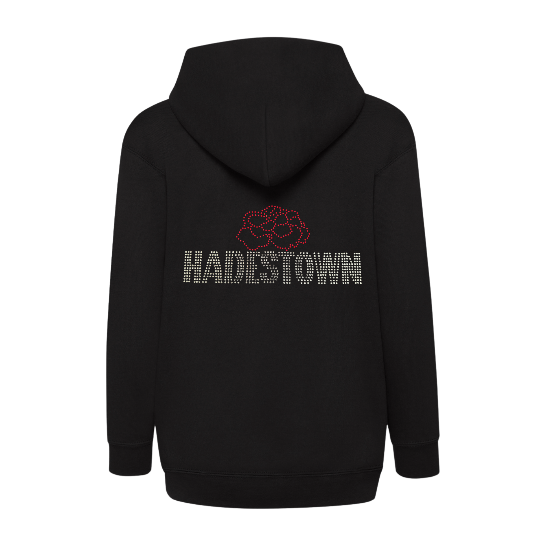 Hadestown musical hoodie children's zip up, Greek mythology flower design merch