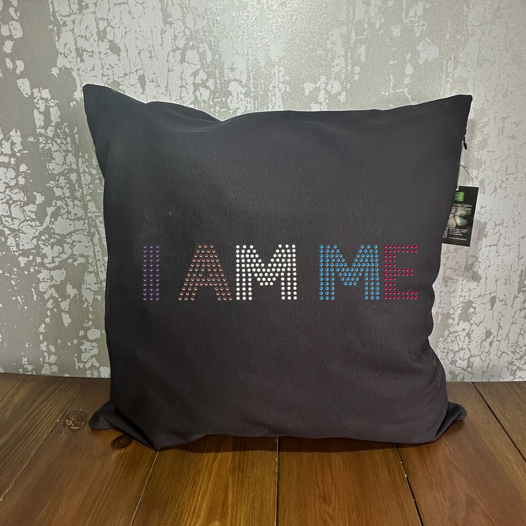 Starlight Express I am me inspired musical design, cotton cushion cover