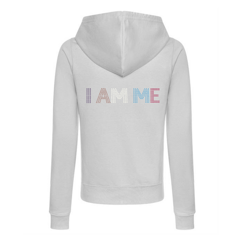 Starlight Express, I am me,  ladies zip up Hoodie