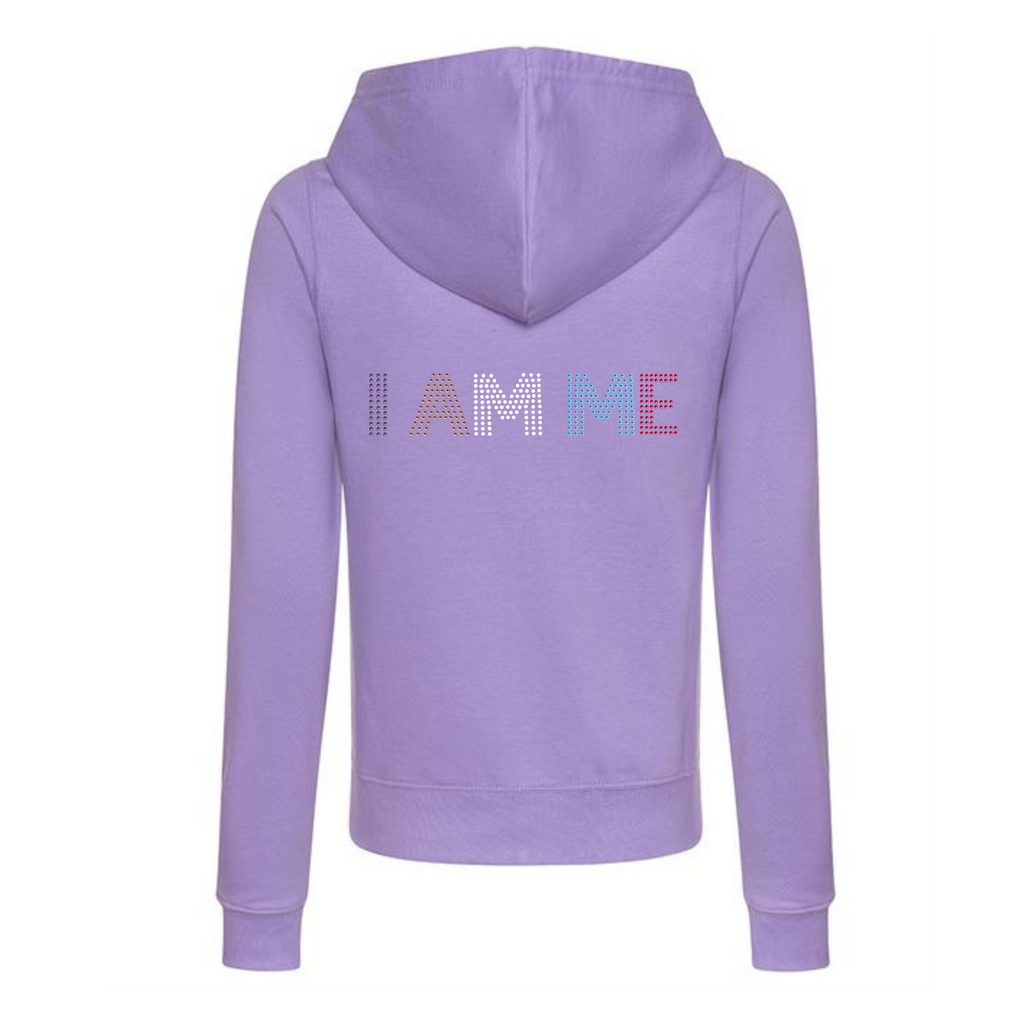 Starlight Express, I am me,  ladies zip up Hoodie