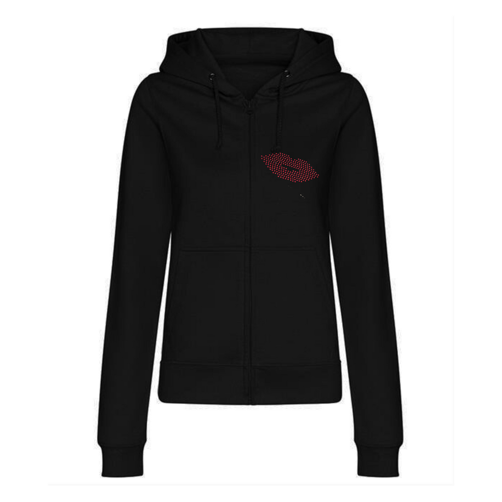 Everybody's talking about Jamie Inspired Lip Double Design zip hoodie