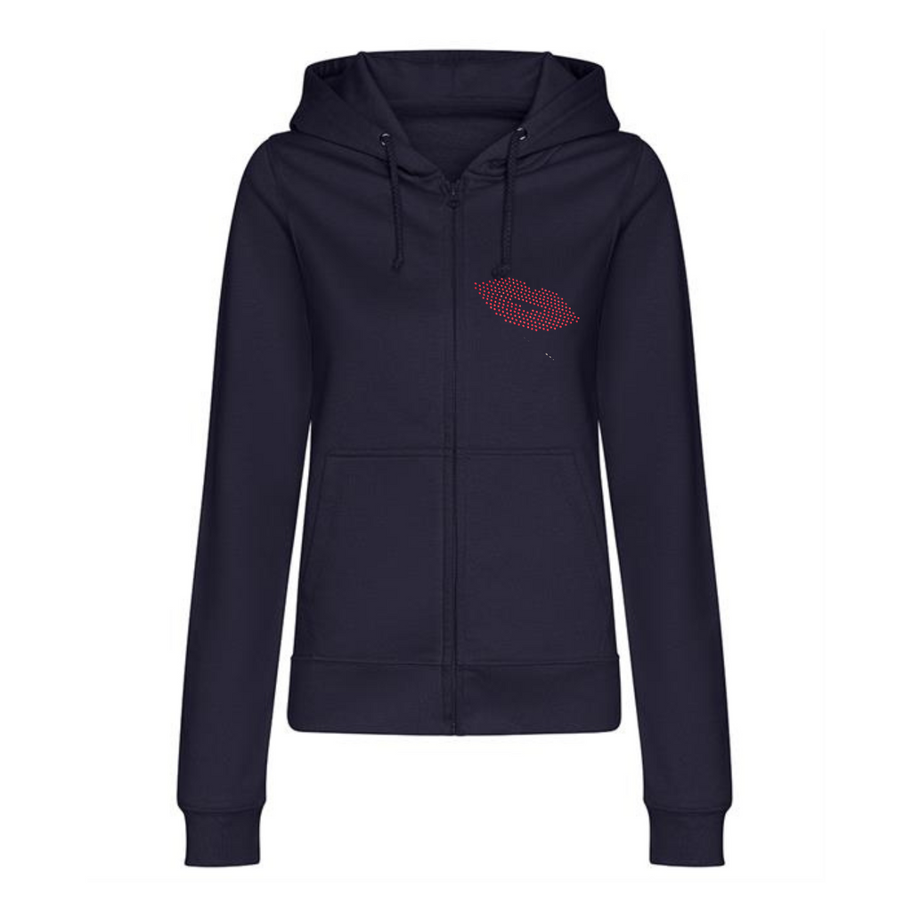 Everybody's talking about Jamie Inspired Lip Double Design zip hoodie