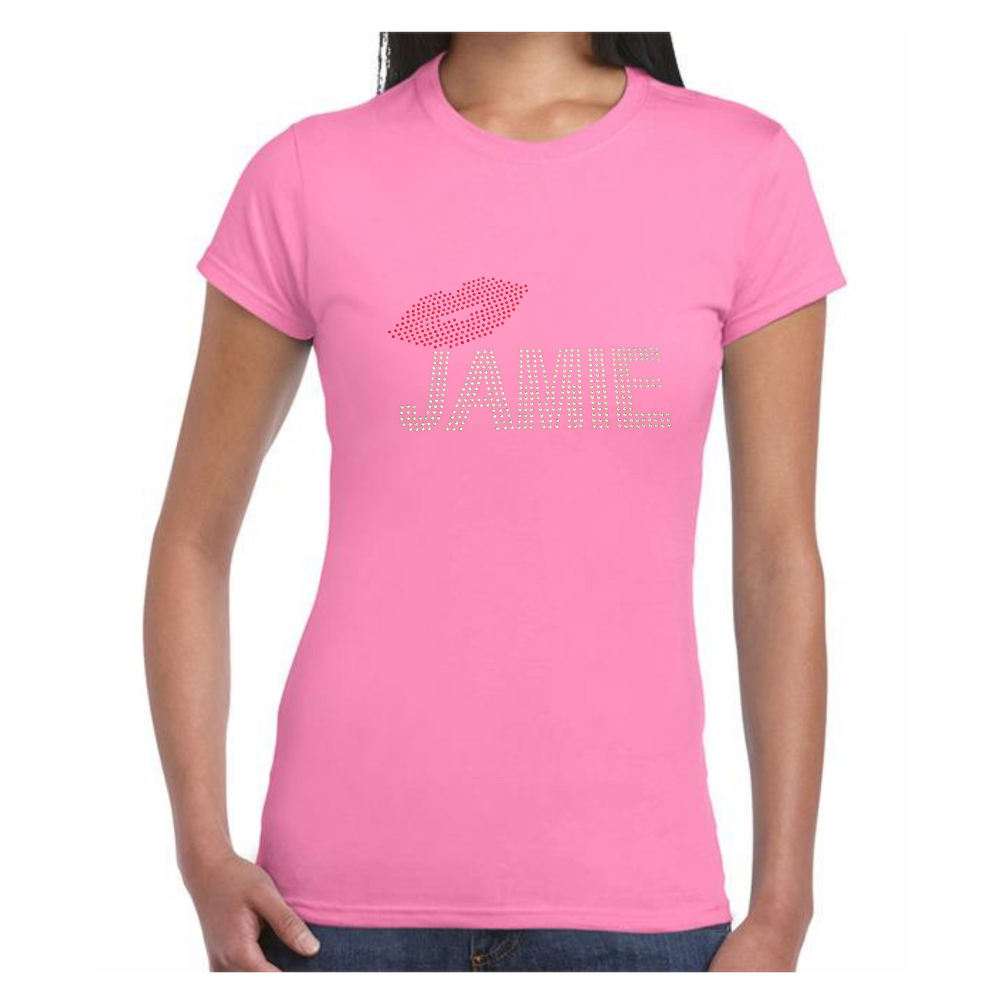 Everybody's talking about Jamie Inspired Lip Design Ladies Fit T-Shirt