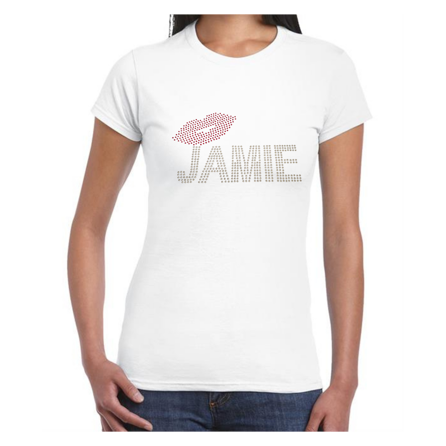 Everybody's talking about Jamie Inspired Lip Design Ladies Fit T-Shirt