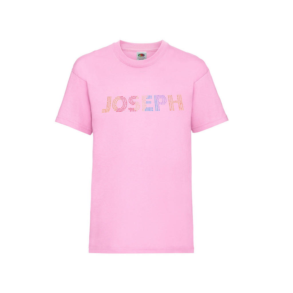 Joseph and the Amazing Technicolor Dreamcoat the musical children's T shirt