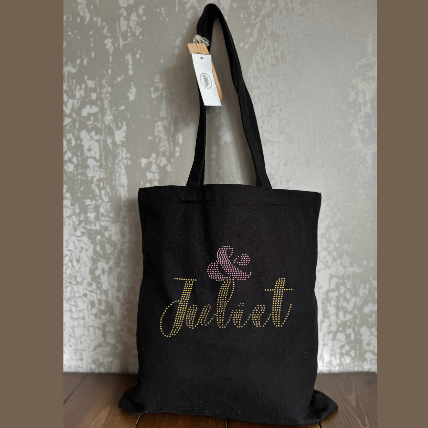 &Juliet musical heavy cotton tote bag