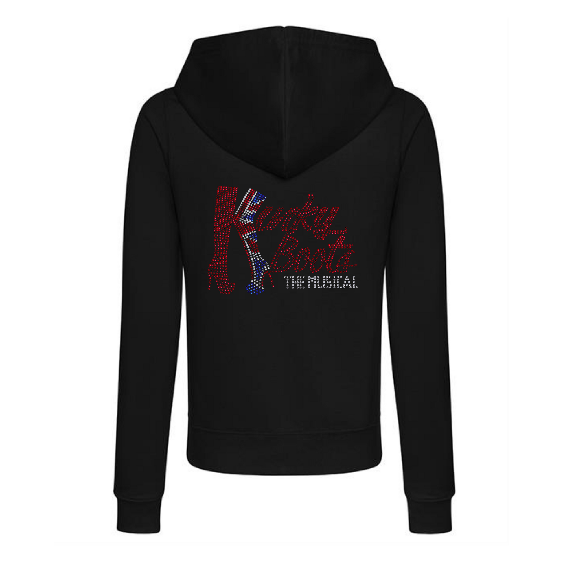Kinky Boots the musical, boots deisgn, Broadway musical design zipped hoodie