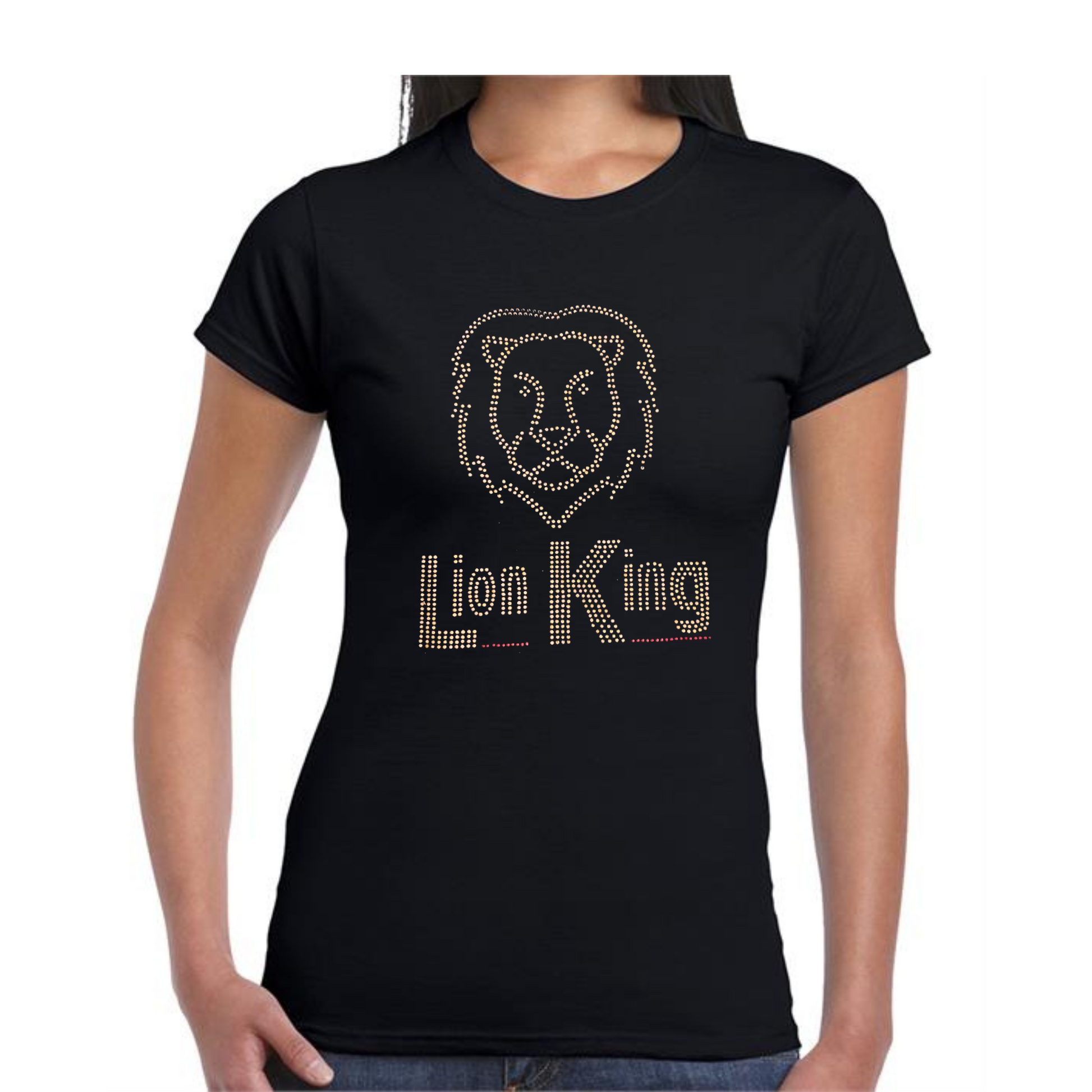 Lion King musical ladies fit T shirt Bling it On