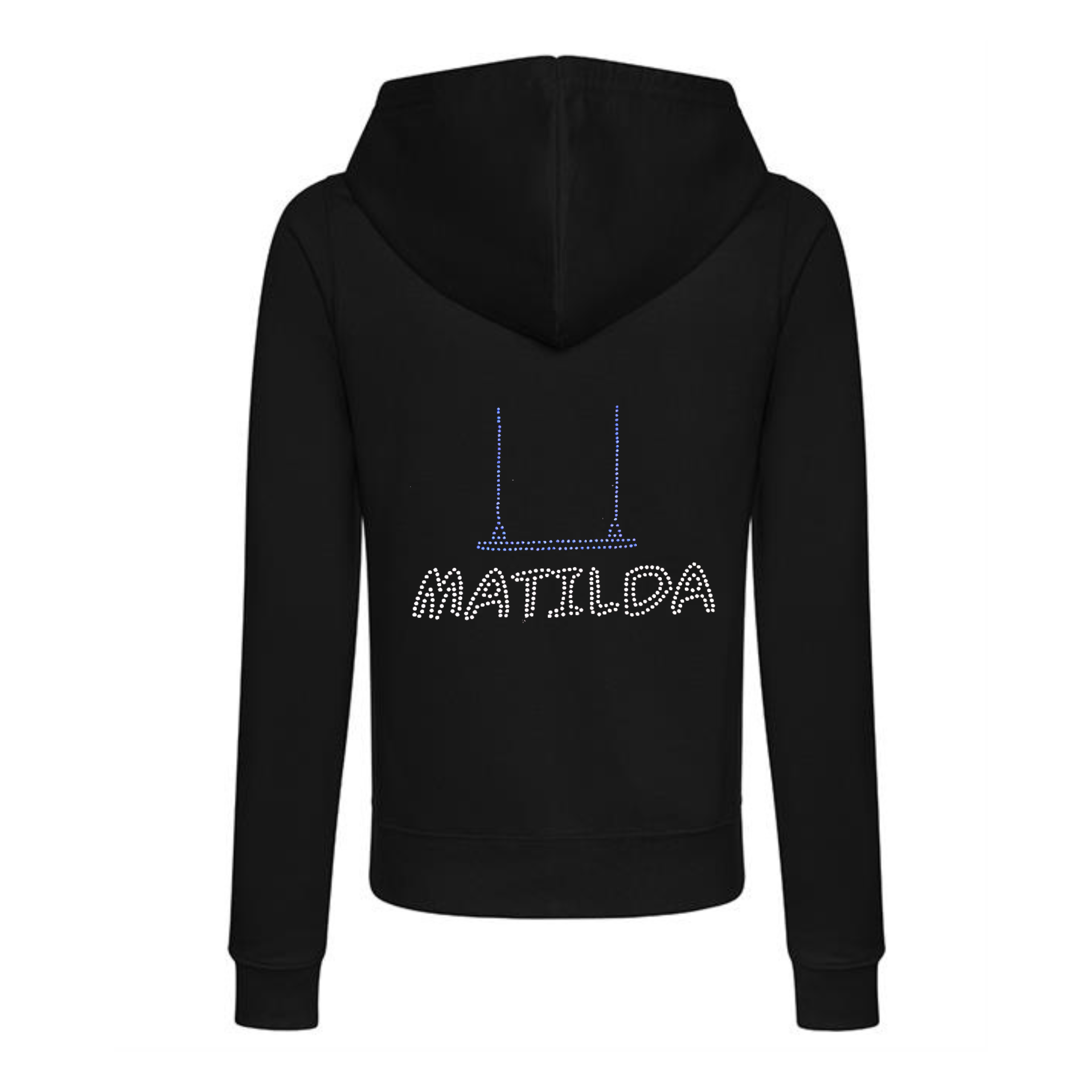 Matilda Musical Zip up adult Hoodie