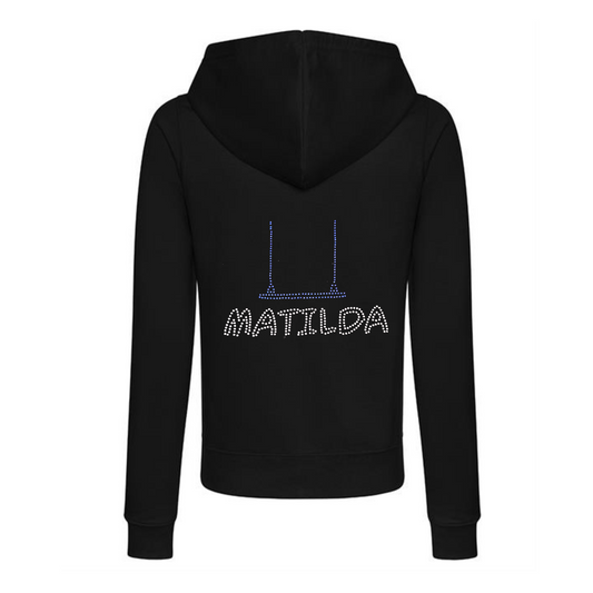 Matilda Musical Zip up adult Hoodie