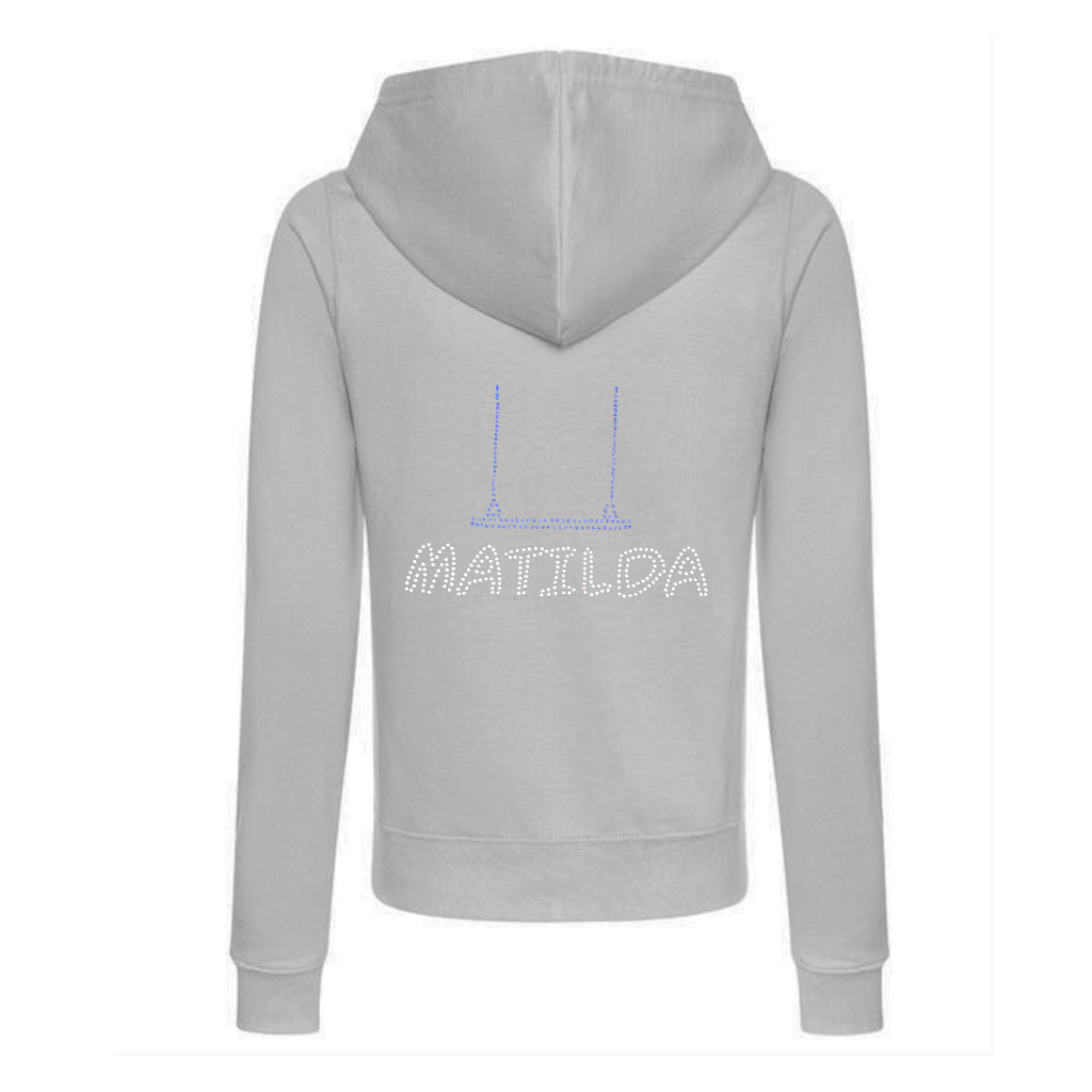 Matilda Musical Zip up adult Hoodie