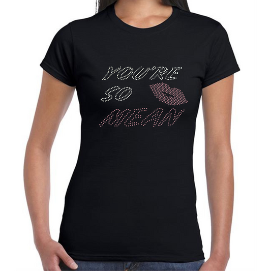 Mean Girls inspired lip design T-shirt Adult