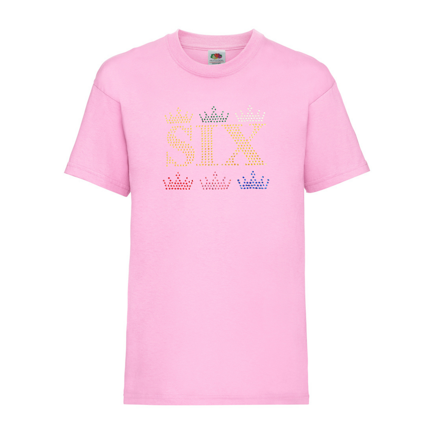Six the musical cotton Queen crown design T shirt