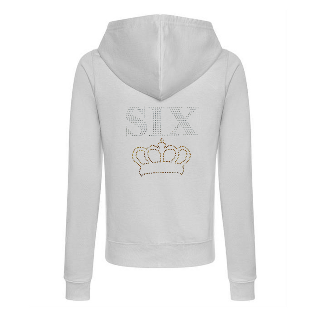 Six musical ladies zip up hoodie