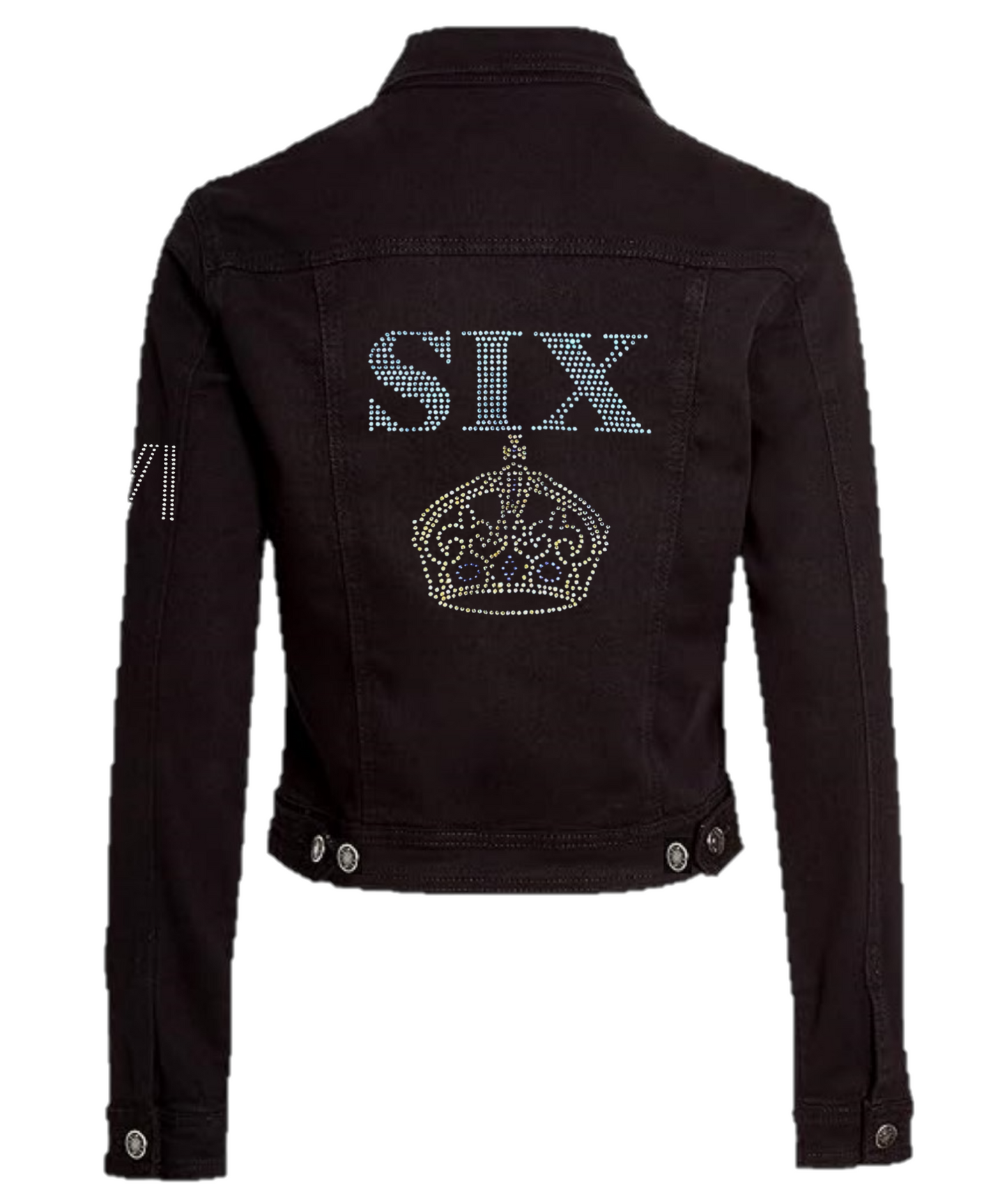 Six the musical denim jacket