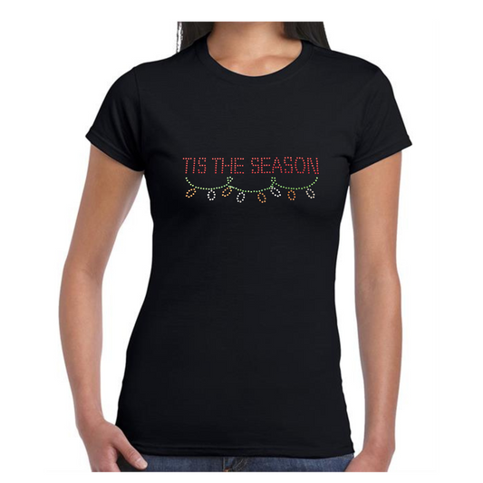 Tis the season Christmas T Shirt Adult
