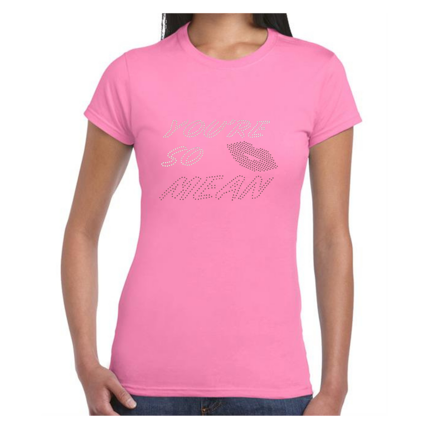 Mean Girls inspired lip design T-shirt Adult