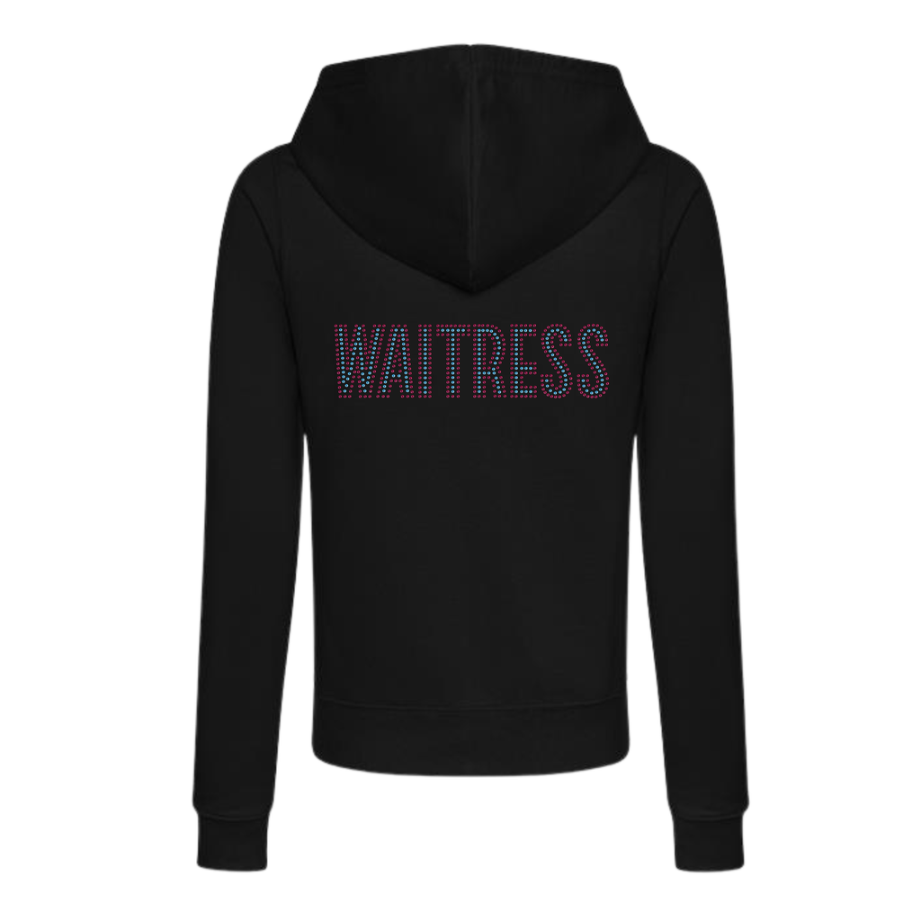 Waitress the Musical hoodie with logo, hoodies for women
