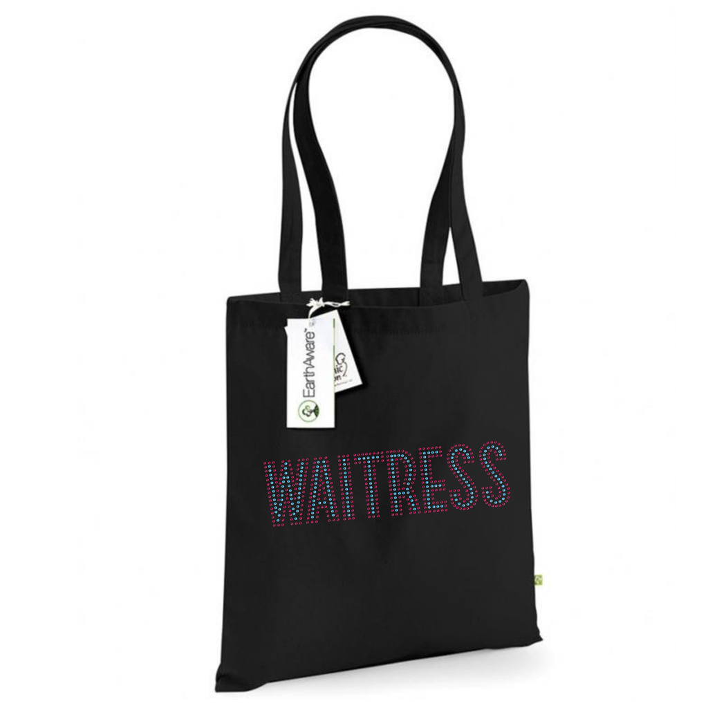 Waitress the musical, theatre tote bag, bag with logo