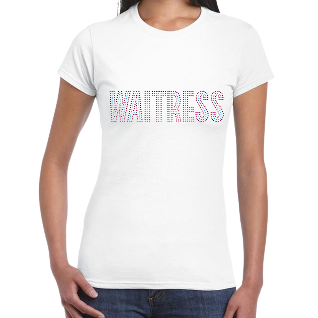 Waitress the Musical T Shirt with logo, theatre shirt for women