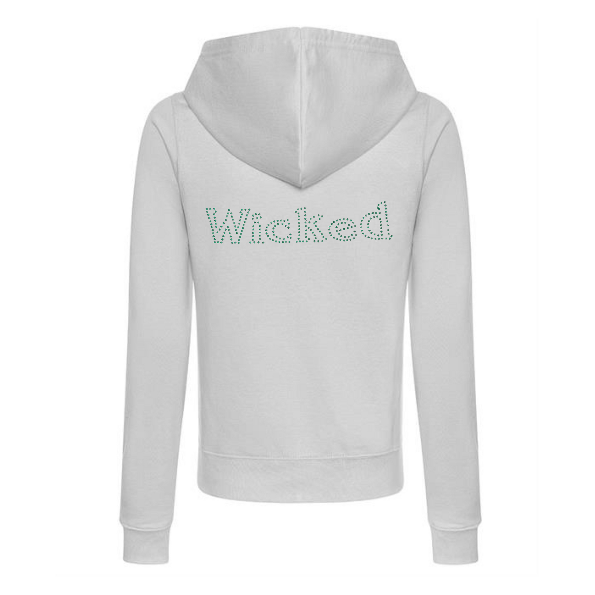 Wicked the musical double design Zip up theatre Hoodie