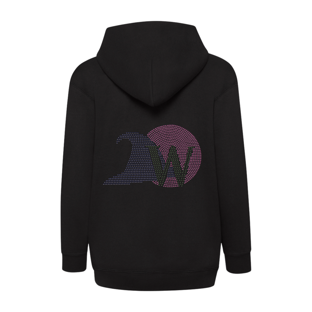 Wicked the musical Pink Bubble Children's Zipped Hoodie