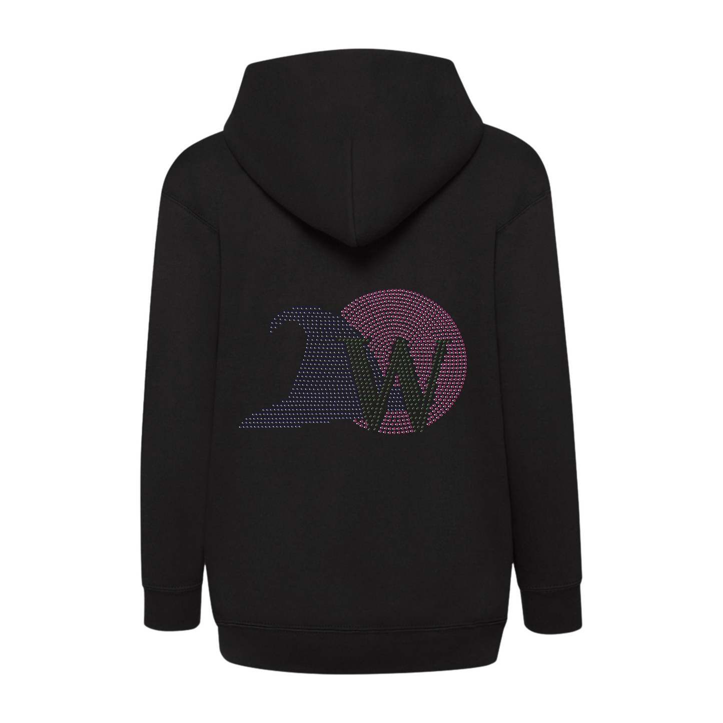 Wicked the musical Pink Bubble Children's Zipped Hoodie
