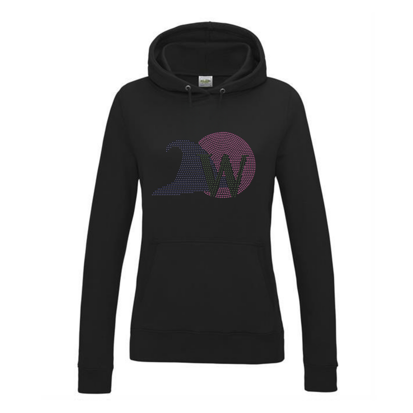 Wicked the musical pink bubble design pullover ladies pullover Hoodie
