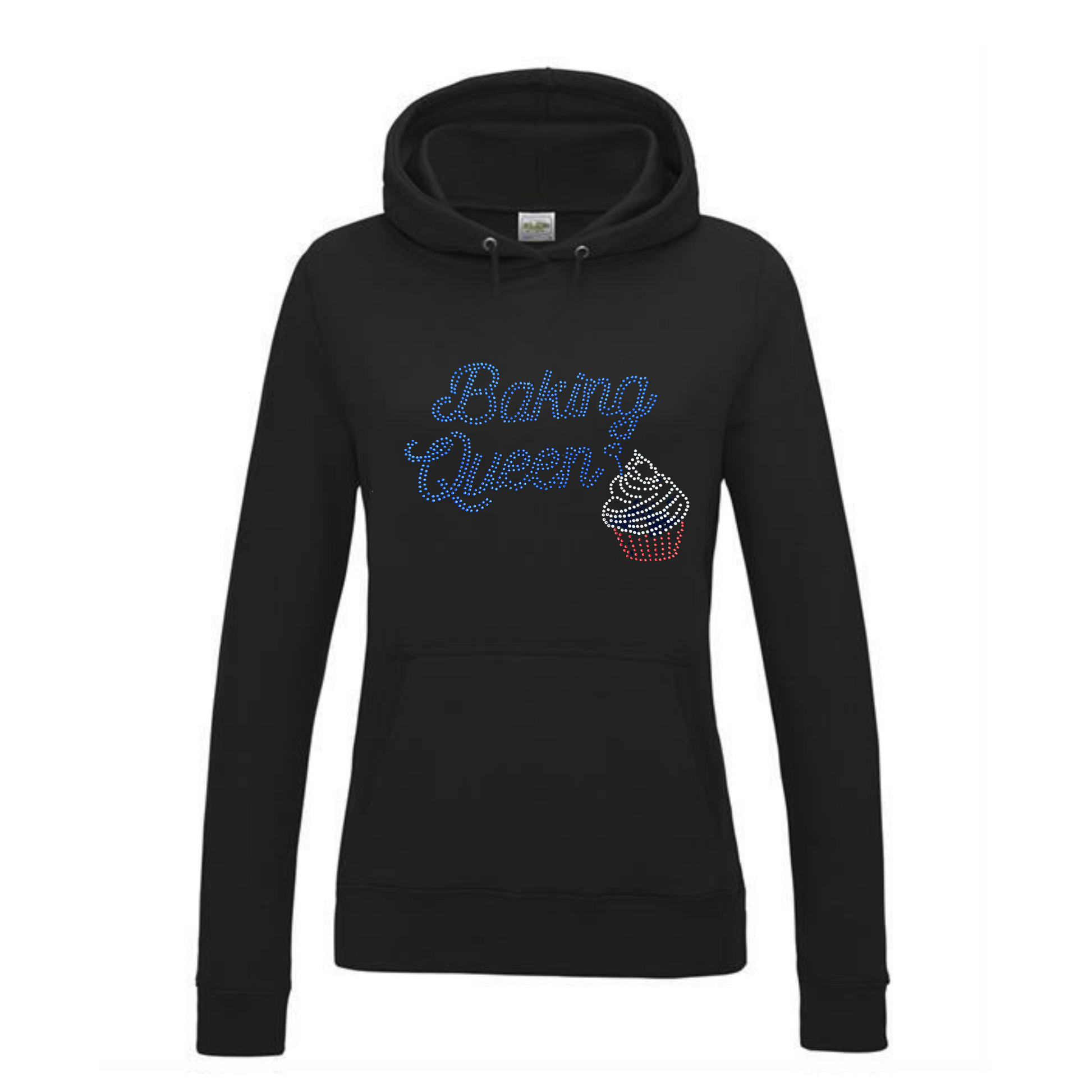 Baking Queen Pullover Hoodie adult