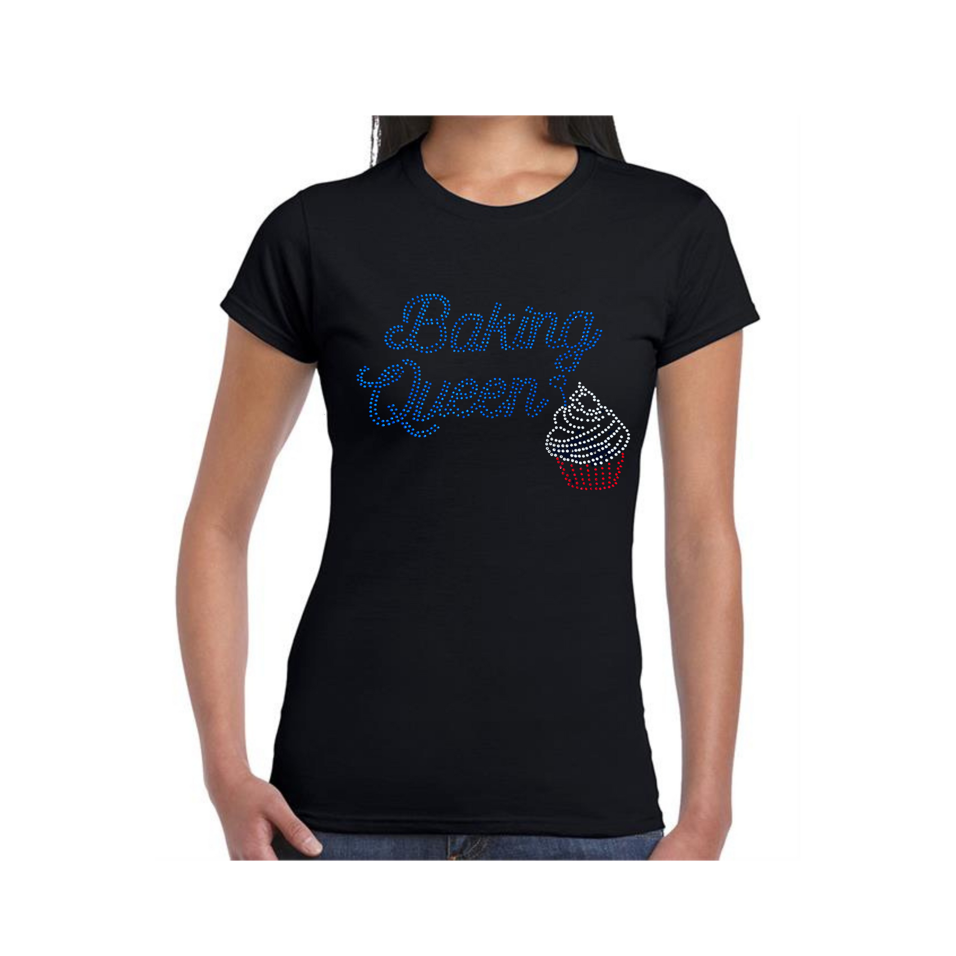 Baking Queen Ladies Fit T-shirt