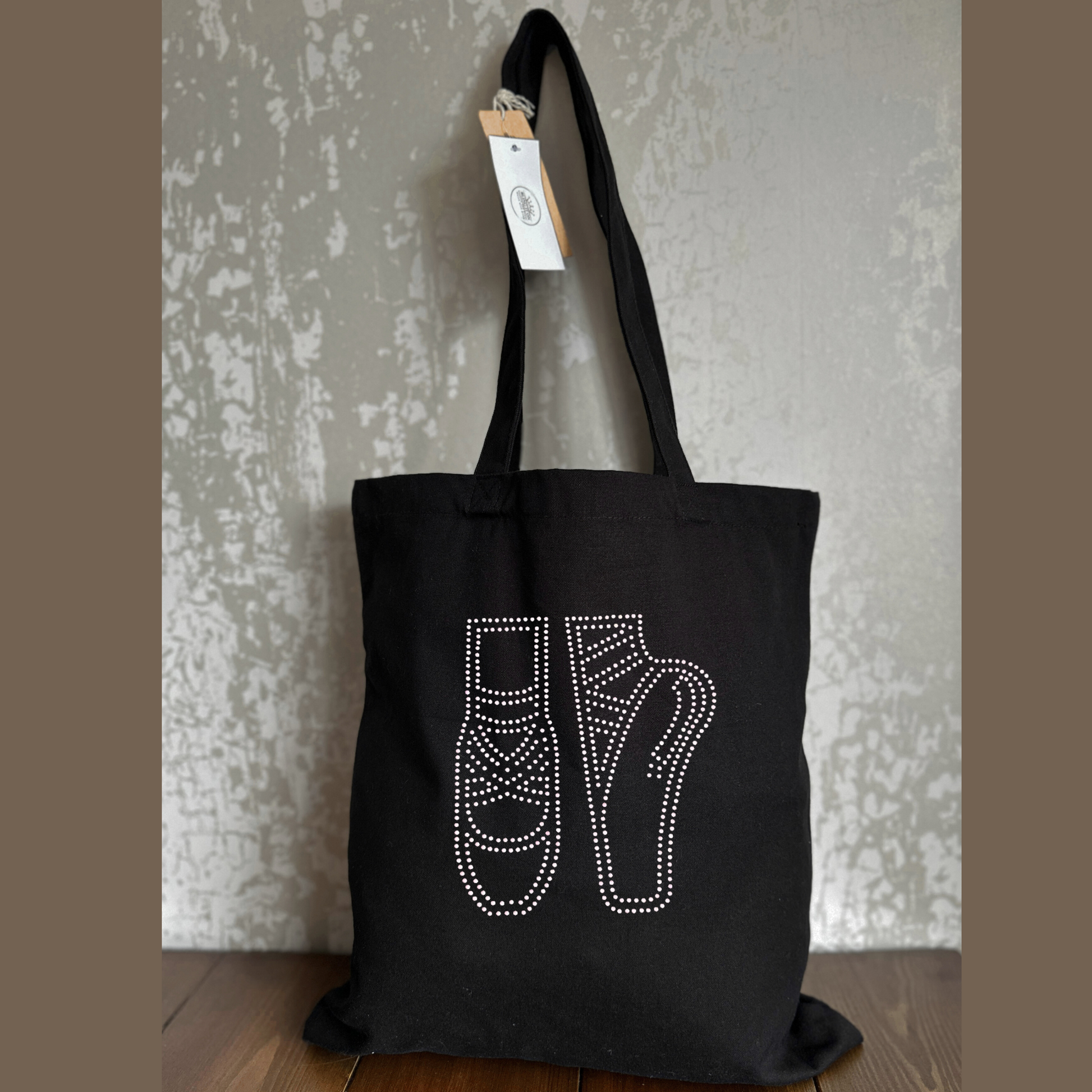 Ballet canvas cotton Tote Bag
