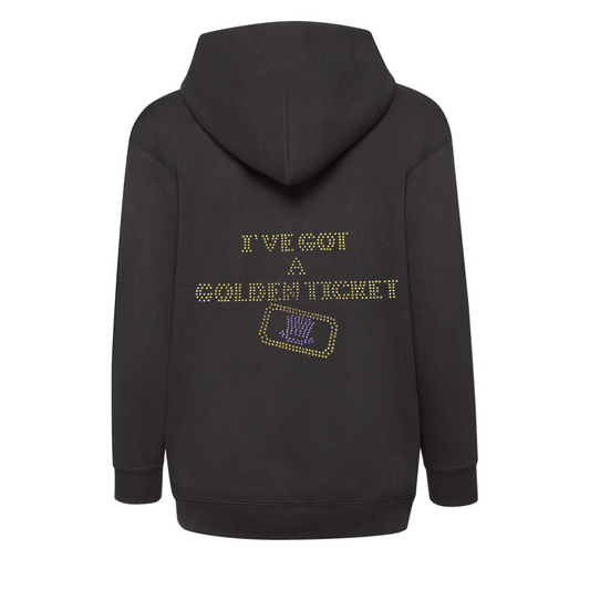 Charlie and the Chocolate Factory the musical Children's Zipped Hoodie